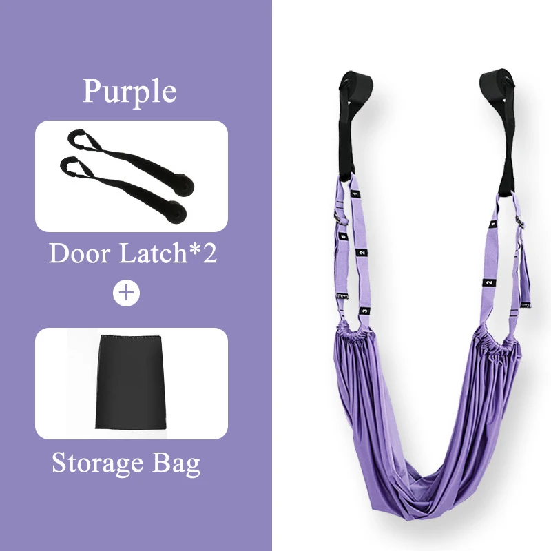 Adjustable Aerial Yoga Strap Hammock Swing Stretching Anti-gravity Inversion Exercises Multilayer Belt Yoga Flexibility Trainer 23 H8dd43f6ece884bb79ea0b57dba25f7586