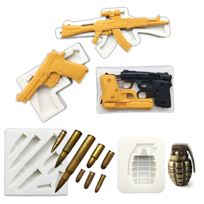 Hand Grenade Silicone Mold Sugarcraft Cookie Cupcake Chocolate Baking Mold Fondant Cake Decorating Tools
Hand Grenade Silicone Mold Sugarcraft Cookie Cupcake Chocolate Baking Mold Fondant Cake Decorating Tools