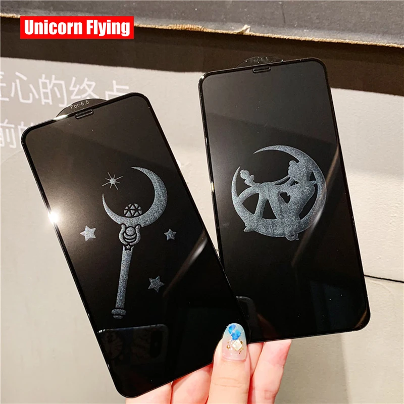 LinXiang Stealth Design Sailor Moon Magic Wand 9H 6D Tempered Glass Screen Protector For iPhone 6 6s 7 8 Plus X XR XS Max 11 Pro
LinXiang Stealth Design Sailor Moon Magic Wand 9H 6D Tempered Glass Screen Protector For iPhone 6 6s 7 8 Plus X XR XS Max 11 Pro