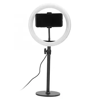 LED Live Streaming Ring Light Studio Photography Beauty Salon Tattoo Nail Art Fill Light (Black) With Mobile Phone Holder
LED Live Streaming Ring Light Studio Photography Beauty Salon Tattoo Nail Art Fill Light (Black) With Mobile Phone Holder