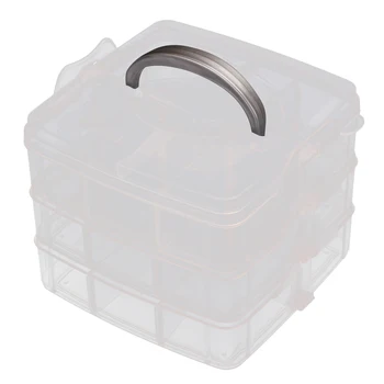 Plastic 18 Slots Compartment Adjustable Clear Storage Box Sorting Case for Jewelry Display Groceries Organizer Practical Storage
Plastic 18 Slots Compartment Adjustable Clear Storage Box Sorting Case for Jewelry Display Groceries Organizer Practical Storage