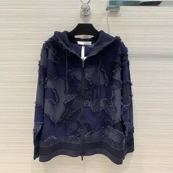 100% Cashmere Women Knitted Sweater Shirt Top 2020 Autumn Luxury Brand Fashion Top Quality Tassel Patchwork Casual Zipper Jacket
100% Cashmere Women Knitted Sweater Shirt Top 2020 Autumn Luxury Brand Fashion Top Quality Tassel Patchwork Casual Zipper Jacket