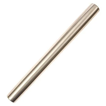Professional French Baking Smooth Stainless Steel Metal with Tapered Design, Suitable, Pizza Dough, Chef Baking Roller
Professional French Baking Smooth Stainless Steel Metal with Tapered Design, Suitable, Pizza Dough, Chef Baking Roller