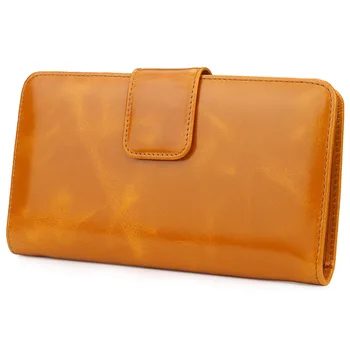 First layer oil wax leather leather wallet passport bag multi-card retro simple ladies wallet two-fold bag
First layer oil wax leather leather wallet passport bag multi-card retro simple ladies wallet two-fold bag