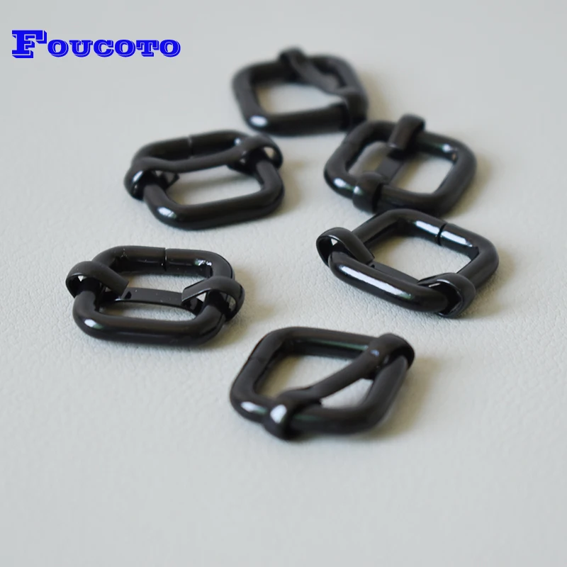 20Pcs/Lot Black Adjuster Buckle To Adjust Straps handmade for Belts Bags Dog Collars Webbing Size 15mm Zinc Alloy Diy Metal Acce
20Pcs/Lot Black Adjuster Buckle To Adjust Straps handmade for Belts Bags Dog Collars Webbing Size 15mm Zinc Alloy Diy Metal Acce