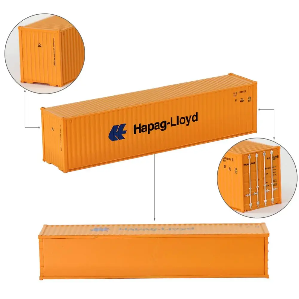 1pc/2pcs/3pcs/5pcs/10pcs 40ft Shipping Container N Scale Hapag-Lloyd 1:150 Freight Car Model Trains C15008
1pc/2pcs/3pcs/5pcs/10pcs 40ft Shipping Container N Scale Hapag-Lloyd 1:150 Freight Car Model Trains C15008
