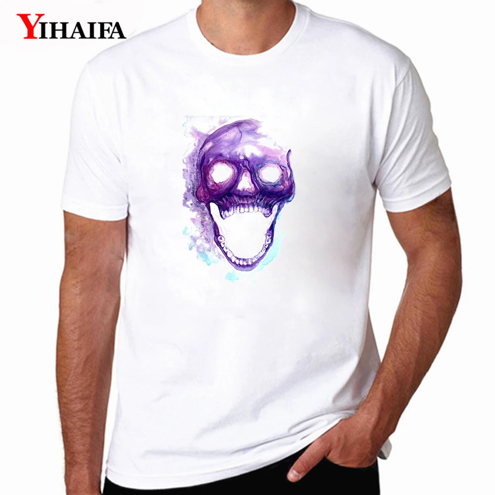 YIHAIFA Stylish Men T-Shirt Smog Skull Graphic Tees Printed Tee Shirts Halloween Short Sleeve Casual Tops Mens T Shirts
YIHAIFA Stylish Men T-Shirt Smog Skull Graphic Tees Printed Tee Shirts Halloween Short Sleeve Casual Tops Mens T Shirts