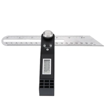 Drillpro 360° LCD Digital Sliding T Bevel Gauge Angle Finder T Digital Protractor Angle Ruler
Drillpro 360° LCD Digital Sliding T Bevel Gauge Angle Finder T Digital Protractor Angle Ruler