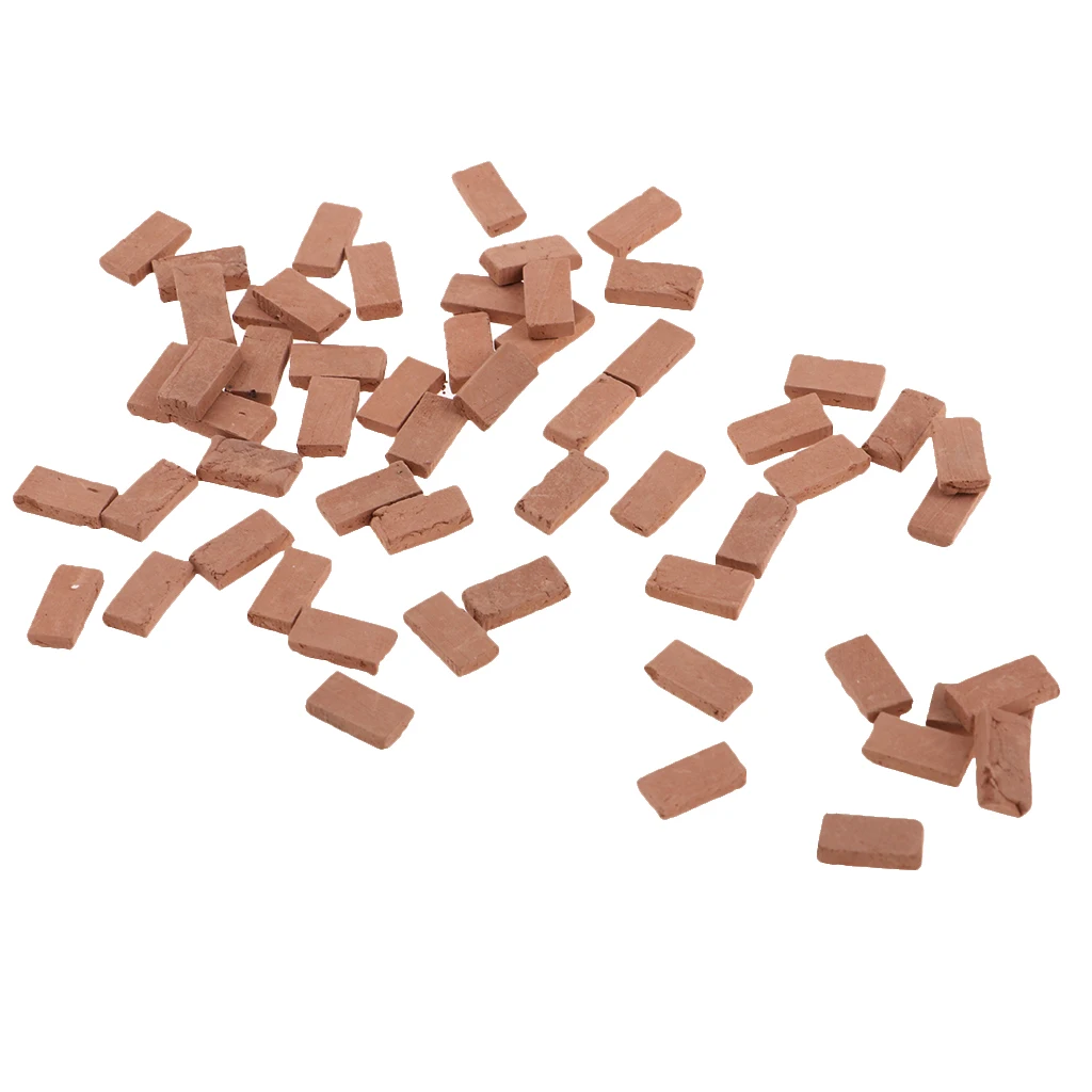 1:35 Scale Realistic Red Brick Model 1.1x0.6cm Sand Armor Scene Decor 50Pcs 1:35 Scale Realistic Red Brick Model 1.1x0.6cm Sand Armor Scene Decor 50Pcs