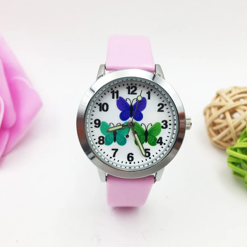 2019 Butterfly Pattern Series Children Watch For Girls Fashion Analog Quartz Boys Watches Pink Jelly Kids Students Ladies Clock
2019 Butterfly Pattern Series Children Watch For Girls Fashion Analog Quartz Boys Watches Pink Jelly Kids Students Ladies Clock