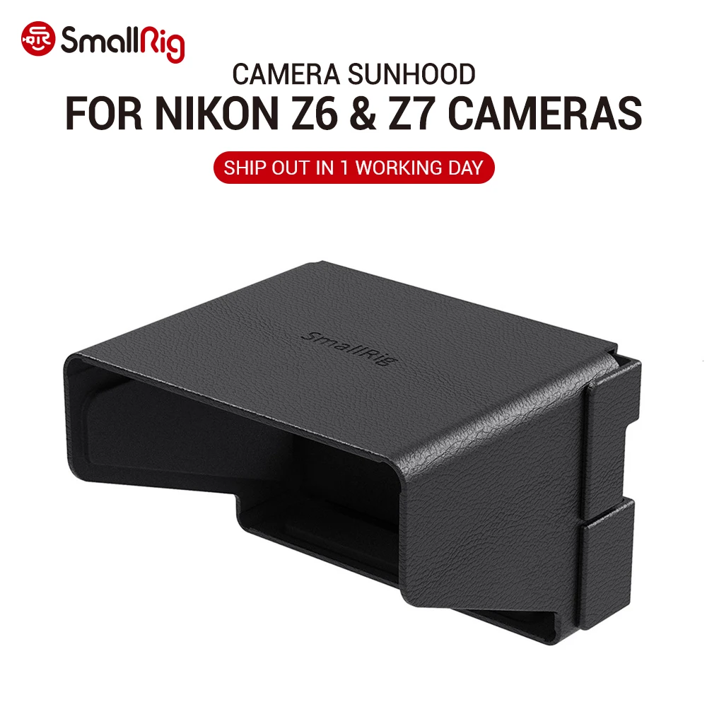 SmallRig Z6 Camera Sun Shade Z7 LCD Sun Hood for Nikon Z6 and Z7 Cameras Sunhood 2807
SmallRig Z6 Camera Sun Shade Z7 LCD Sun Hood for Nikon Z6 and Z7 Cameras Sunhood 2807
