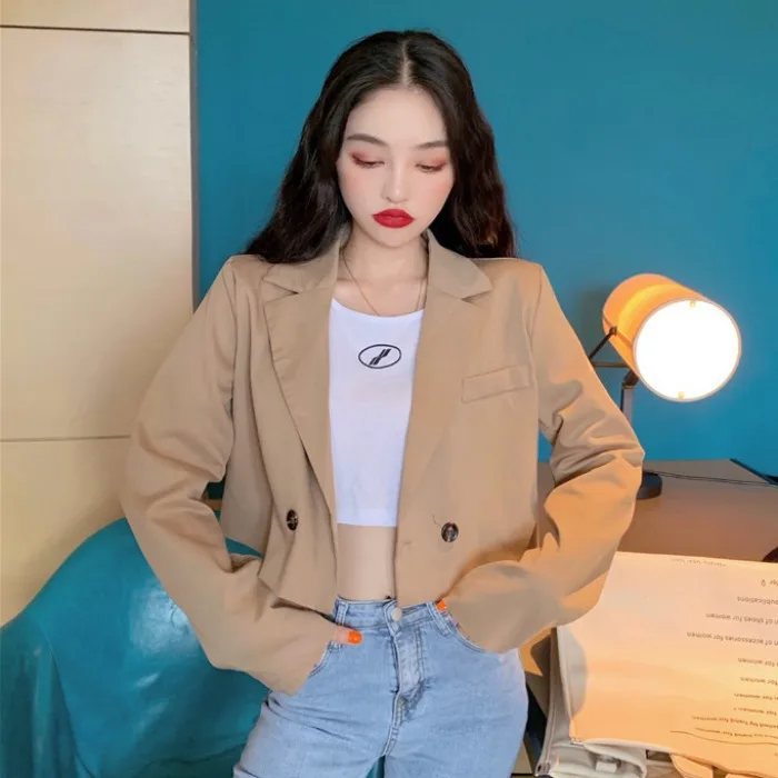 WOMEN'S Dress 2019 Summer New Style Online Celebrity Elegant Fold-down Collar Long Sleeve Small Suit Coat Casual Loose-Fit Solid
WOMEN'S Dress 2019 Summer New Style Online Celebrity Elegant Fold-down Collar Long Sleeve Small Suit Coat Casual Loose-Fit Solid