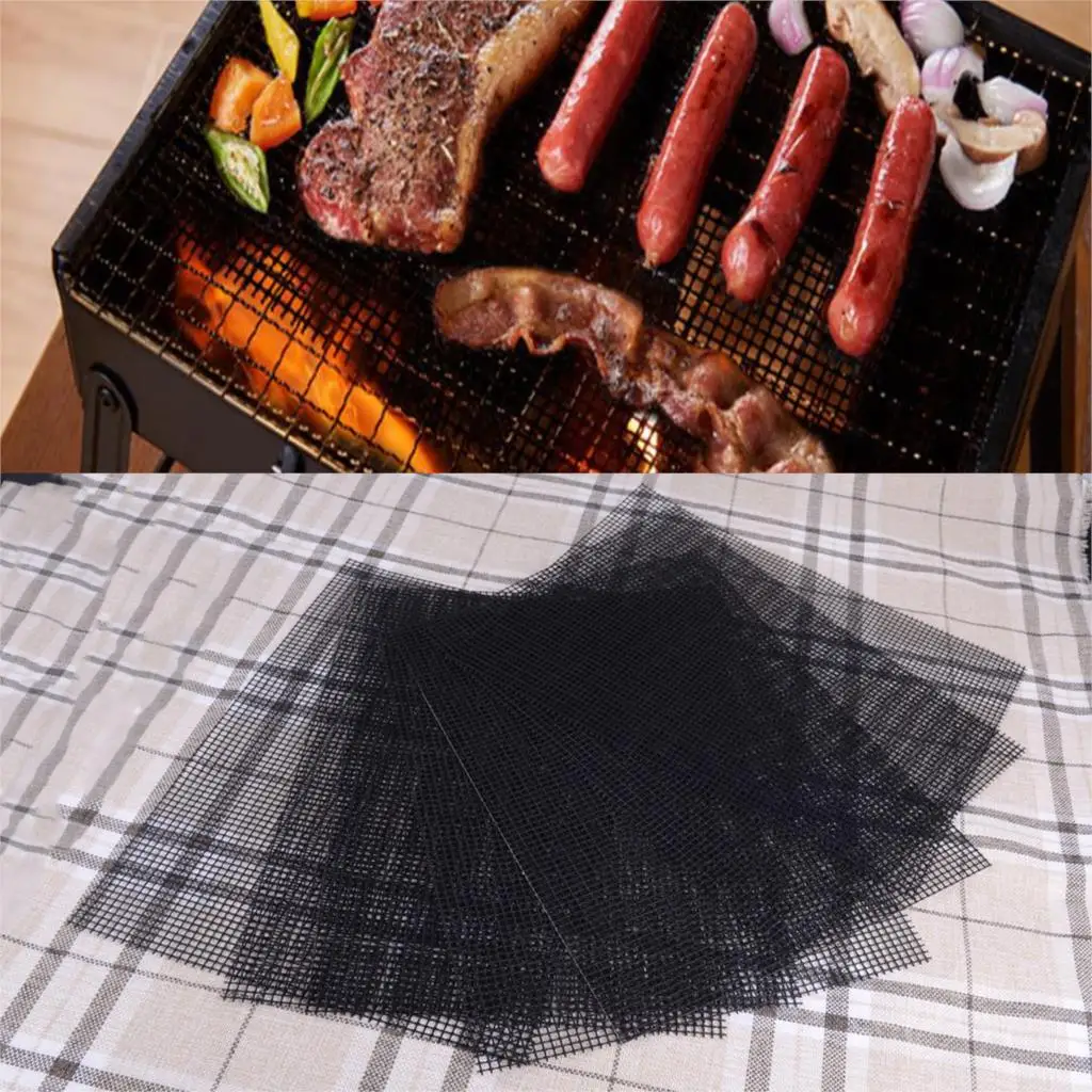 LETAOSK 5PCS Teflon Outdoor Non Stick BBQ Accessories Reusable Kitchen Cooking Mesh Grill Mat Sheet Liner
LETAOSK 5PCS Teflon Outdoor Non Stick BBQ Accessories Reusable Kitchen Cooking Mesh Grill Mat Sheet Liner