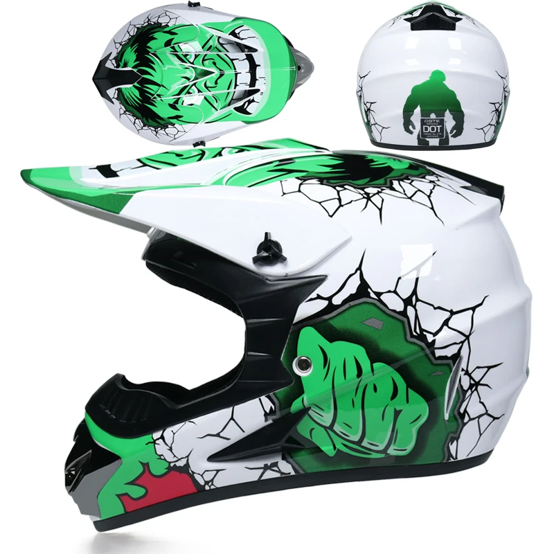 Professional-Racing-Motocross-Casque-hors-route-Casque-Moto-Capacete-Moto-Casco-Off-road-Cartoon-Children-Motorcycle (2)
