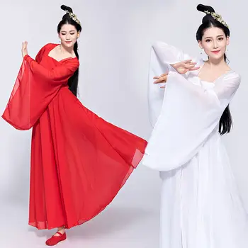 Classic Folk Dance Dress Elegant Adult Style Elegant Chinese Xxl 3xl Hanfu Dress Hanfu White Red Stage Costumes for Women 
Classic Folk Dance Dress Elegant Adult Style Elegant Chinese Xxl 3xl Hanfu Dress Hanfu White Red Stage Costumes for Women