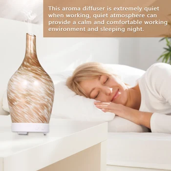 100ML Aromatherapy Essential Oil Diffuser Aroma Diffuser Cool Mist Humidifier 7Colorful LED night Light Auto Shut-off night lamp
100ML Aromatherapy Essential Oil Diffuser Aroma Diffuser Cool Mist Humidifier 7Colorful LED night Light Auto Shut-off night lamp