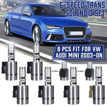 8pcs 6-speed Trans Solenoid Set For Audii for VW FWD/AWD Mini 2003-On 09G TF-60SN/TF60SN Transmission Oil Pressure Solenoid Kit
8pcs 6-speed Trans Solenoid Set For Audii for VW FWD/AWD Mini 2003-On 09G TF-60SN/TF60SN Transmission Oil Pressure Solenoid Kit