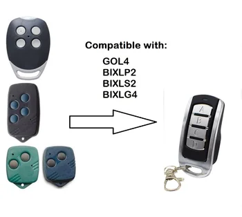 FOR GOL4,BIXLP2,BIXLG4 Rolling code 433mhz copy Garage Door remote control duplicator
FOR GOL4,BIXLP2,BIXLG4 Rolling code 433mhz copy Garage Door remote control duplicator