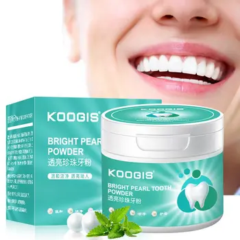 Natural Pearl Whitening Tooth Powder Remove Tooth Stains Oral Hygiene Antibacterial Freshen Breath Oral Care
Natural Pearl Whitening Tooth Powder Remove Tooth Stains Oral Hygiene Antibacterial Freshen Breath Oral Care