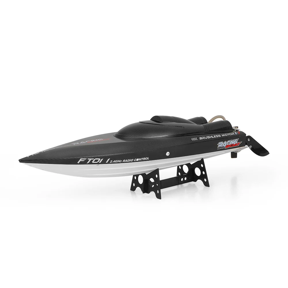 Feilun FT011 2.4G 55kmh High Speed RC Boat Racing Boat with Water Cooling Flipped Self-righting Function Ship Speedboat Toys (2)