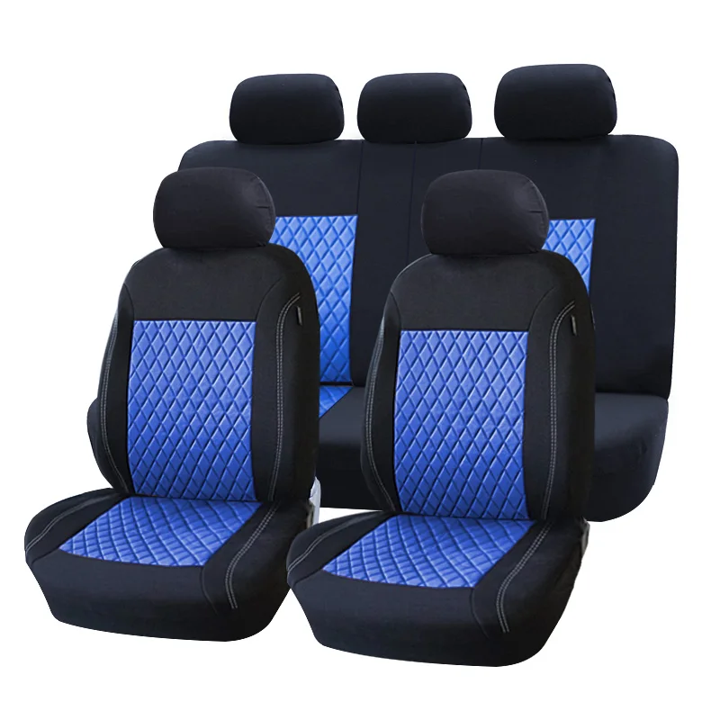 Brand Embroidery Car Seat Cover Set Universal Fit Compatible with Most Vehicle Rhombic Square Car-styling For Car Seat Protector
Brand Embroidery Car Seat Cover Set Universal Fit Compatible with Most Vehicle Rhombic Square Car-styling For Car Seat Protector