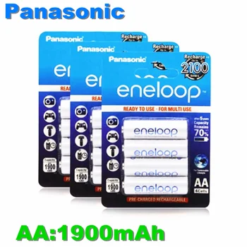 2020 Panasonic Eneloop Original AA Rechargeable Battery 1.2V 1900mAh Pre-charged Ni-MH AA Batteries for Camera Flashlight Toys
2020 Panasonic Eneloop Original AA Rechargeable Battery 1.2V 1900mAh Pre-charged Ni-MH AA Batteries for Camera Flashlight Toys