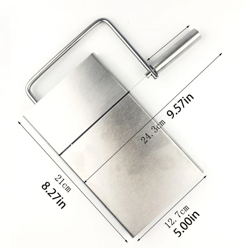 Cheese Slicer Stainless Steel Cheese Cutter Wire Cheese Slicer For Cheese Butte 91AD
Cheese Slicer Stainless Steel Cheese Cutter Wire Cheese Slicer For Cheese Butte 91AD