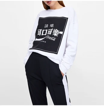Autumn 2019 White Casual Letter Sweatshirt Women O Neck Long Sleeve Streetwear Knitted Oversized Hoodie Girl Sweatshirts
Autumn 2019 White Casual Letter Sweatshirt Women O Neck Long Sleeve Streetwear Knitted Oversized Hoodie Girl Sweatshirts