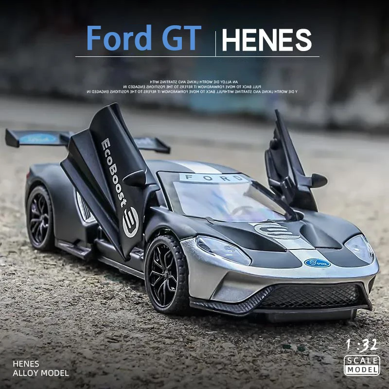 Модель гоночного автомобиля Ford GT V8 1:32, модель автомобиля из сплава, литой и игрушечный автомобиль, модель автомобиля со строительным пространством и звуком, игрушки для детей
Модель гоночного автомобиля Ford GT V8 1:32, модель автомобиля из сплава, литой и игрушечный автомобиль, модель автомобиля со строительным пространством и звуком, игрушки для детей