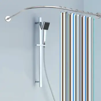 Extendable Curved Shower Curtain Rod U Shaped 201 Stainless Steel Shower Curtain Poles Punch-Free Bathroom Curtain Rail 6 Size
Extendable Curved Shower Curtain Rod U Shaped 201 Stainless Steel Shower Curtain Poles Punch-Free Bathroom Curtain Rail 6 Size