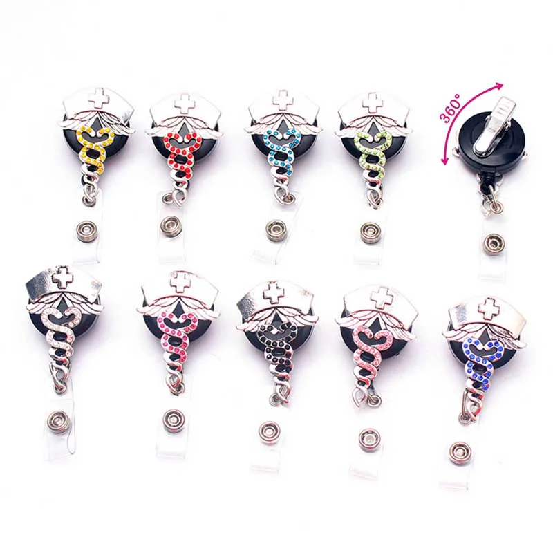 1PC Alloy Fashion Snake Retractable Badge Holder Anti-Lost Clip Rhinestone Badge Reel Nurse Display ID Name Card Badge Holder
1PC Alloy Fashion Snake Retractable Badge Holder Anti-Lost Clip Rhinestone Badge Reel Nurse Display ID Name Card Badge Holder
