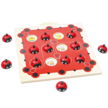 Color Cognitive Wooden Smooth Child Interaction Board Game Fun Family Training Memory Chess Early Development Cartoon Design 
Color Cognitive Wooden Smooth Child Interaction Board Game Fun Family Training Memory Chess Early Development Cartoon Design