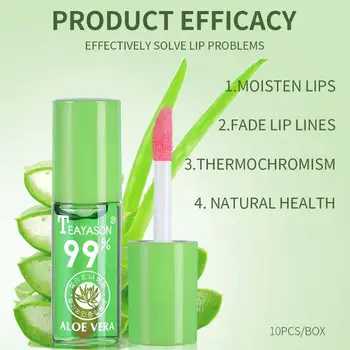 Lip Gloss Moisturizer Sample Lipstick Set Moisturizing Nutritious Make Protect Lasting Natural Aloe Vera Change Lips Long U R8L3
Lip Gloss Moisturizer Sample Lipstick Set Moisturizing Nutritious Make Protect Lasting Natural Aloe Vera Change Lips Long U R8L3