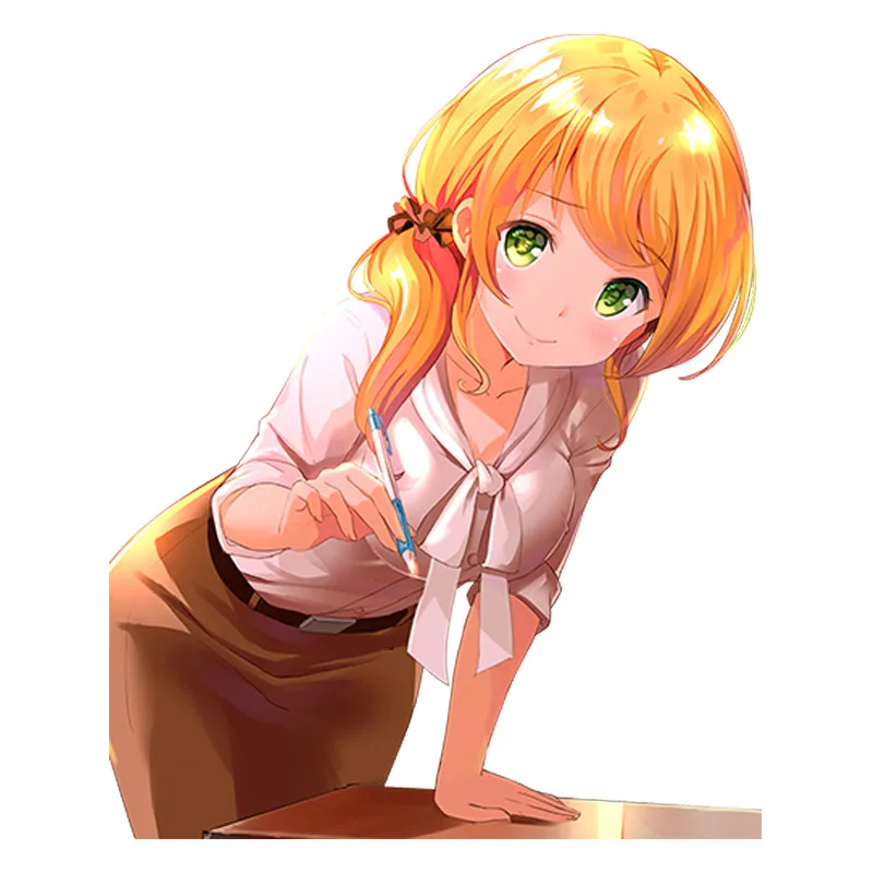 13 см x 10 5 аниме JDM New Horizon - Ellen Baker Автомобильная наклейка переводная картинка