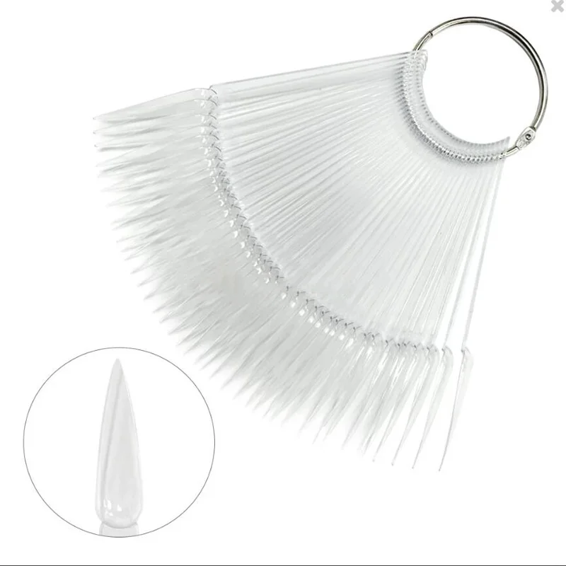 Clear Nature False Tips For Nail Art Display Sharp Point Style Nail Swatch Polish Stand Tips Practice Manicure Showing Shelf
Clear Nature False Tips For Nail Art Display Sharp Point Style Nail Swatch Polish Stand Tips Practice Manicure Showing Shelf