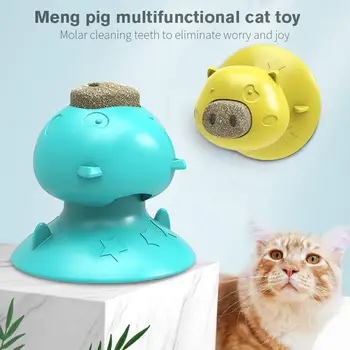 Pig Head Shape Teasing Interactive Toy Mint Kitten Toys Funny Multifunctional Dental Cat Toy Edible Kitty Toys
Pig Head Shape Teasing Interactive Toy Mint Kitten Toys Funny Multifunctional Dental Cat Toy Edible Kitty Toys