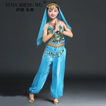 Kids Belly Dance Costumes Set Oriental Dance Girls Belly Dancing India Belly Dance Clothes Bellydance Child Kids Indian Costumes 
Kids Belly Dance Costumes Set Oriental Dance Girls Belly Dancing India Belly Dance Clothes Bellydance Child Kids Indian Costumes
