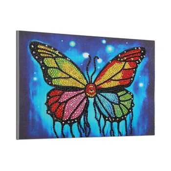 Colorful Butterfly 5D Diamond Painting Special Shaped DIY Partial Drill Cross Stitch Kit Crystal Rhinestone Diamond Embroidery
Colorful Butterfly 5D Diamond Painting Special Shaped DIY Partial Drill Cross Stitch Kit Crystal Rhinestone Diamond Embroidery
