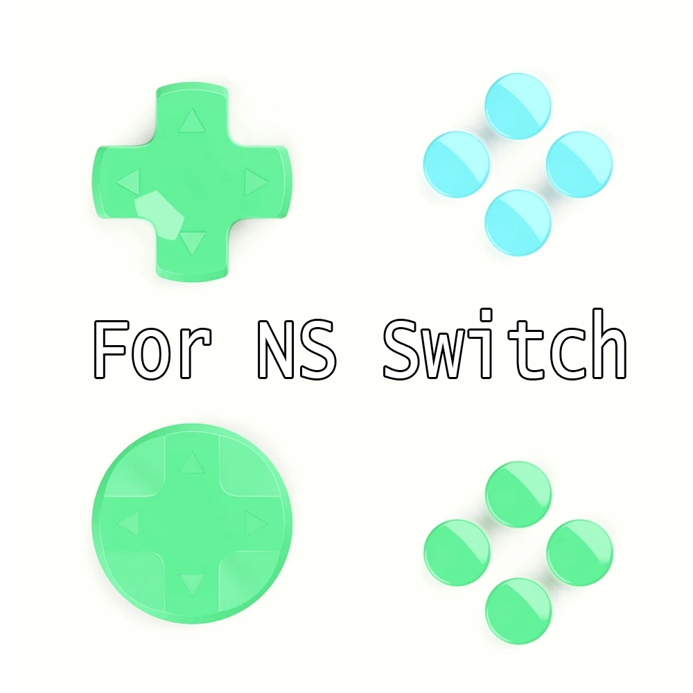 

5sets For Nintendos Switch NS Joycon Controller Nintend Switch Thumb Grip Set Joystick Cap Analog Stick Caps D-Pad Button