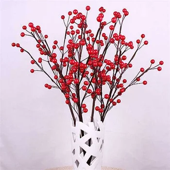 100Pcs 8mm Artificial Red Holly Berry Christmas Tree Decor on Wire Bundle Garland Wreath Fake Fruit Decor Wedding Party Decor XC
100Pcs 8mm Artificial Red Holly Berry Christmas Tree Decor on Wire Bundle Garland Wreath Fake Fruit Decor Wedding Party Decor XC