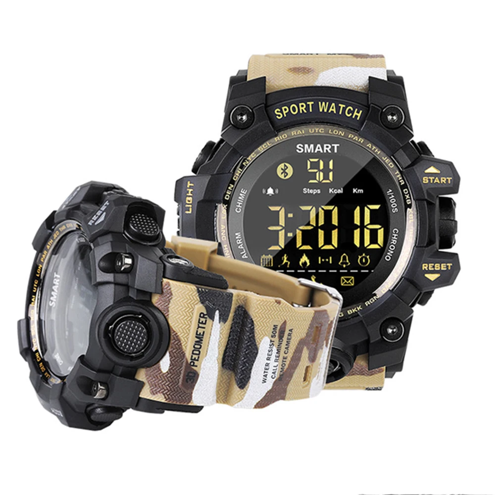 MK28S Smart watch For Man Fitness Tracker Passometer Watch Message Reminder Call Reminder Remote Control IP67 Waterproof watches
MK28S Smart watch For Man Fitness Tracker Passometer Watch Message Reminder Call Reminder Remote Control IP67 Waterproof watches