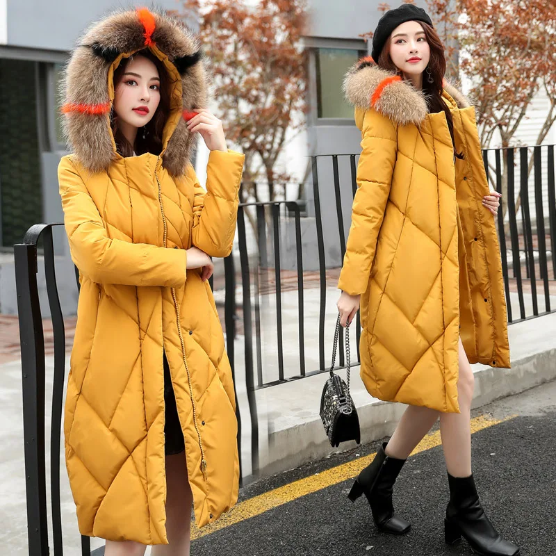 Large Fur Collar Cotton-padded Clothes Women's 2018 Winter New Style Korean-style Fashion down Jacket Cotton-padded Clothes Fash 
Large Fur Collar Cotton-padded Clothes Women's 2018 Winter New Style Korean-style Fashion down Jacket Cotton-padded Clothes Fash