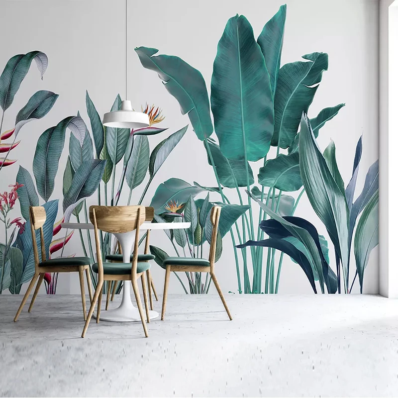 Custom 3D Photo Wallpaper Hand Painted Banana Leaf Waterproof Silk Cloth Mural Papel De Parede Living Room Bedroom Wall Decor 3D
Custom 3D Photo Wallpaper Hand Painted Banana Leaf Waterproof Silk Cloth Mural Papel De Parede Living Room Bedroom Wall Decor 3D