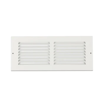 Air Register Ventilation W12"*H4" Steel White Finished Return Air Grilles Ceiling Air Vent Ceiling Duct Cover
Air Register Ventilation W12"*H4" Steel White Finished Return Air Grilles Ceiling Air Vent Ceiling Duct Cover