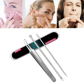 Blackhead Comedone Acne Pimple Blackhead Remover Tool Spoon for Face Skin Care Tool Needles Facial Pore Cleaner
Blackhead Comedone Acne Pimple Blackhead Remover Tool Spoon for Face Skin Care Tool Needles Facial Pore Cleaner