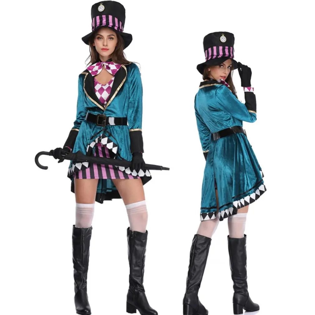 Halloween Costume Disguise Evil Clown Clothes Cosplay Carnival for Adults Women Halloween Carnival Stage Performance Costume
Halloween Costume Disguise Evil Clown Clothes Cosplay Carnival for Adults Women Halloween Carnival Stage Performance Costume