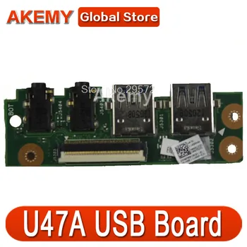 NEW For ASUS U47A Q400A U47VC USB3.0 interface Adapter Board Laptop Audio USB IO Board Interface Board Tested Well Motherboard
NEW For ASUS U47A Q400A U47VC USB3.0 interface Adapter Board Laptop Audio USB IO Board Interface Board Tested Well Motherboard