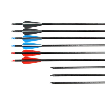 6/12/24pcs Spine 400 Fiberglass Arrows Hunting & Shooting Practice with Replaceable Points for Recurve Bow and Long Bow
6/12/24pcs Spine 400 Fiberglass Arrows Hunting & Shooting Practice with Replaceable Points for Recurve Bow and Long Bow