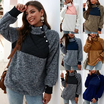 KAYOULAI New Design Women Sweatskirt Long Sleeve Autumn Winter Coat Contrast Color Stitching Hoodies Kpop
KAYOULAI New Design Women Sweatskirt Long Sleeve Autumn Winter Coat Contrast Color Stitching Hoodies Kpop