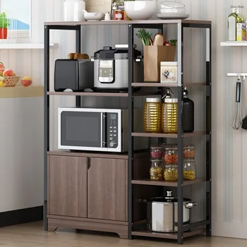 Floor Kitchen Storage Shelf Cabinet with Door Multi-layer For Condiment Microwave Oven Kitchen Accessories Tools Shelf Rack
Floor Kitchen Storage Shelf Cabinet with Door Multi-layer For Condiment Microwave Oven Kitchen Accessories Tools Shelf Rack